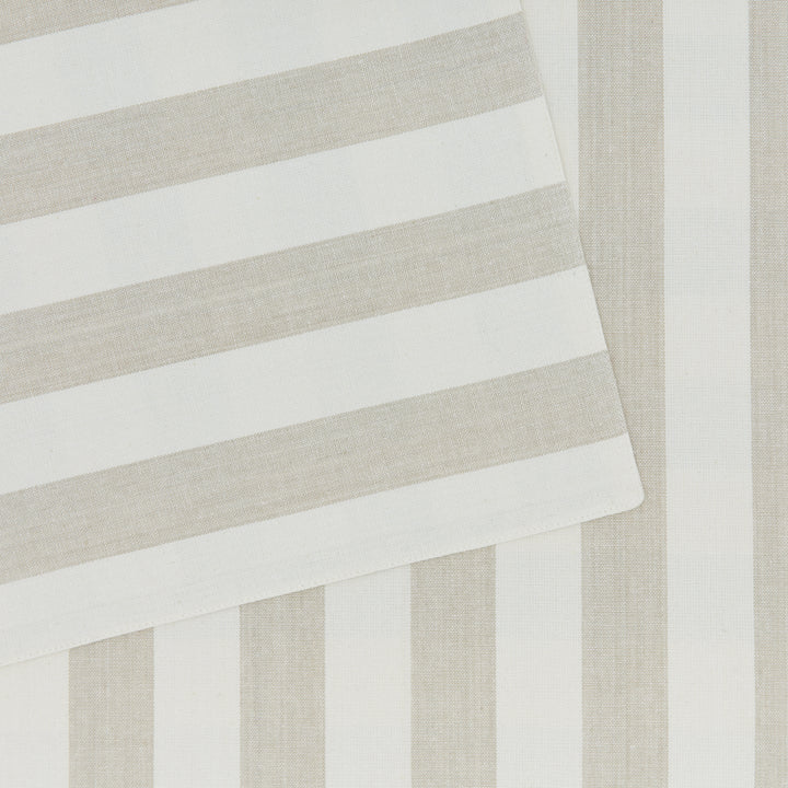 Essential Striped Placemat - Set of 4 - Hawkins New York - Kitchen + Table Linens - Olive/ Sage - HORNE