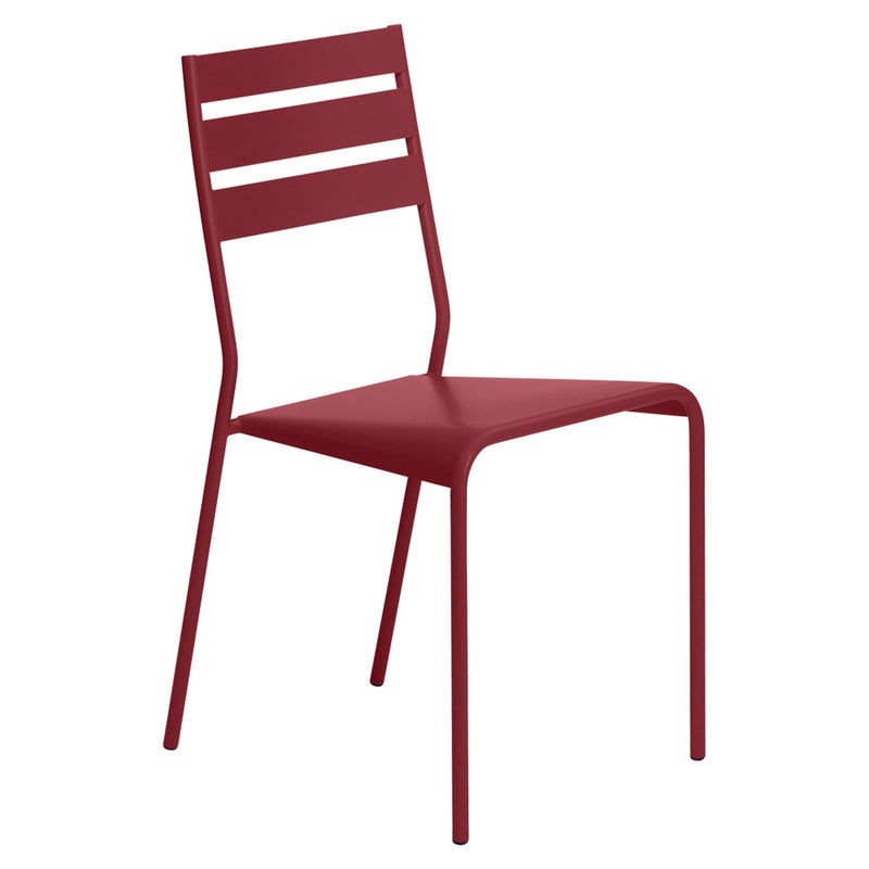 Facto Chair - Set of 2 - Fermob - Outdoor Furniture - Acapulco Blue - HORNE