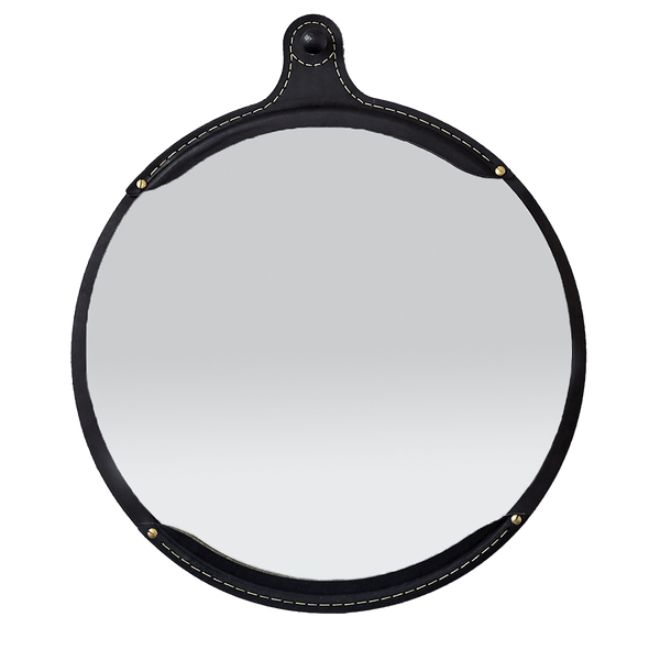 Fairmount Mirror - Round - Lostine - Mirrors - Black - HORNE