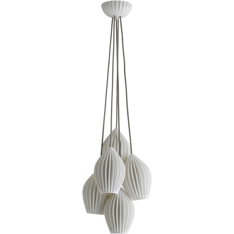 Fin Pendant Grouping Of Five