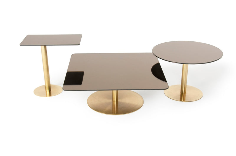 Flash Table - Square - Tom Dixon - Tables + Desks - Black - HORNE