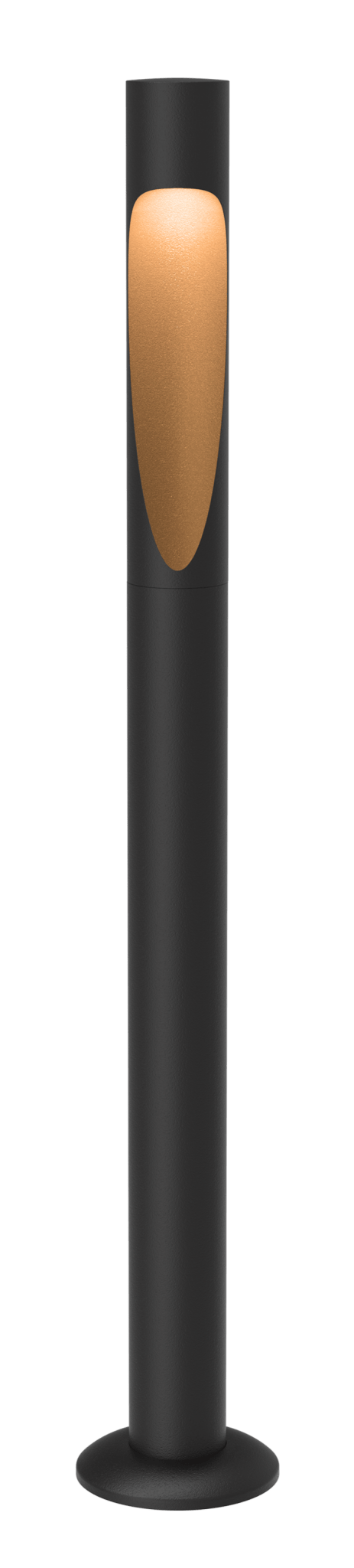 Flindt Garden Bollard - Louis Poulsen - Outdoor Lights - Corten - Short - 2700K LED - Anchor w/o power supply - HORNE