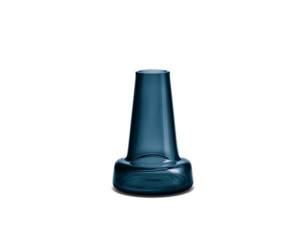 Flora Vase - Dark Blue - Holmegaard - Vases - Long Neck - HORNE