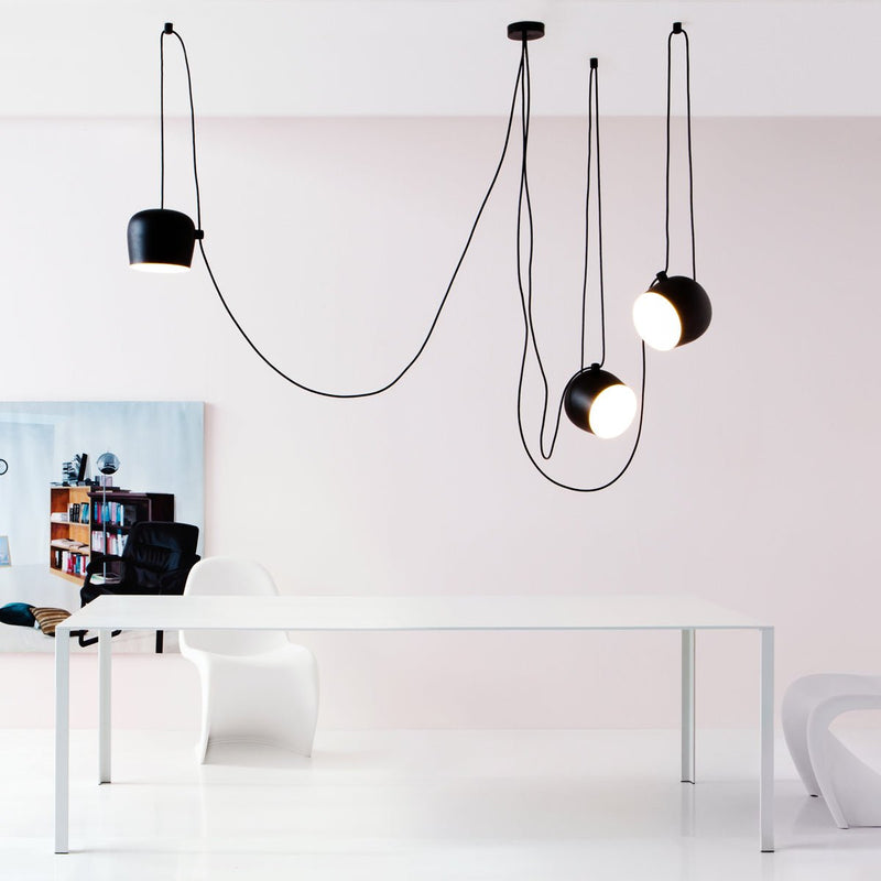 Flos AIM Multi - Pendant Canopy - Flos - Pendants - White - HORNE