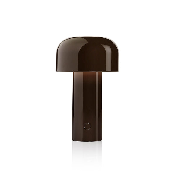Flos Bellhop Portable Lamp - Flos - Table + Task - Dark Brown - HORNE