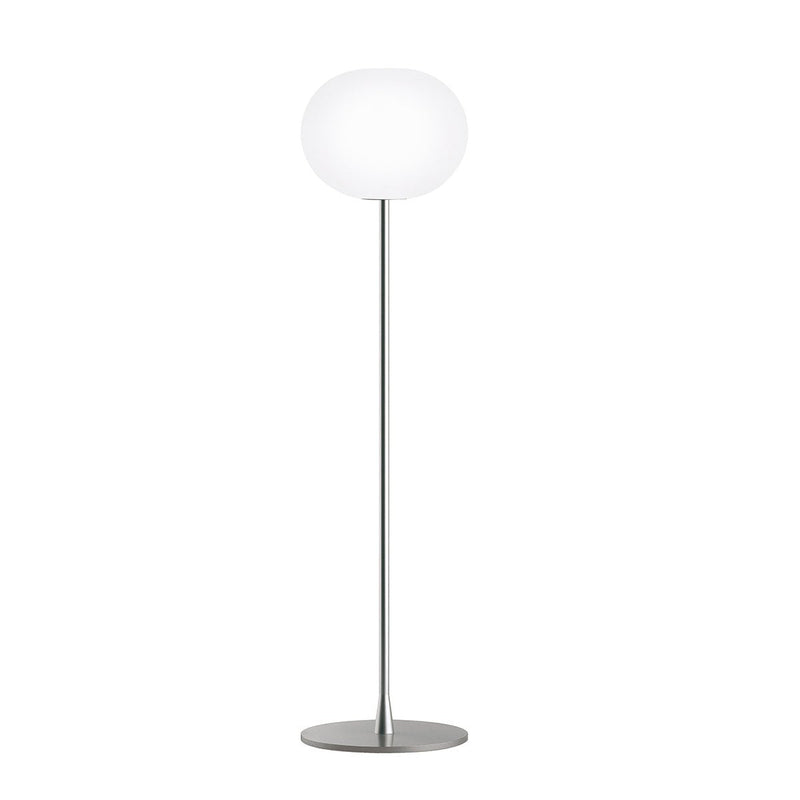 Flos Glo - Ball Dimmable Floor Lamp - Small/F1 - Flos - Floor Lamps - Matte Black - F1: 53.14
