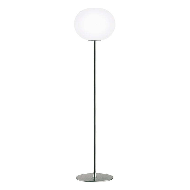 Flos Glo - Ball Dimmable Floor Lamp - Small/F1 - Flos - Floor Lamps - Matte Black - F1: 53.14