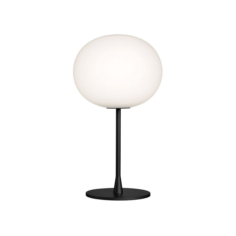 Flos Glo - Ball Modern Dimmable Table Lamp - Flos - Table + Task - Matte Black - T1 - 13