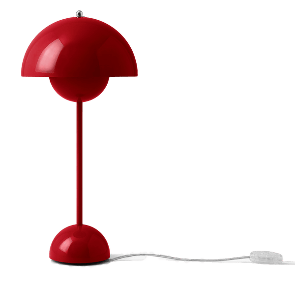 Flowerpot VP3 Table Lamp - &Tradition - Table + Task - Vermilion Red - HORNE