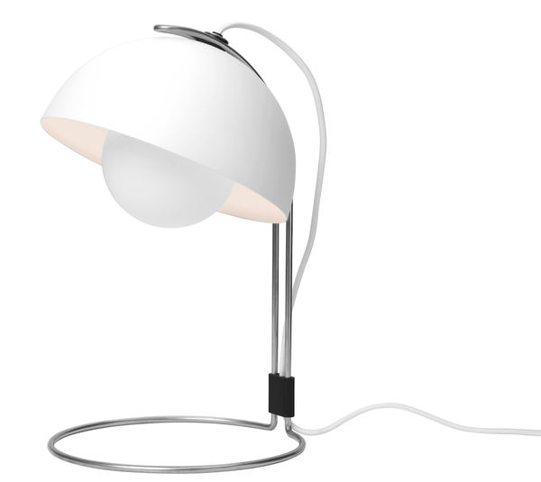 Flowerpot VP4 Table Lamp - &Tradition - Table + Task - Matte White - HORNE