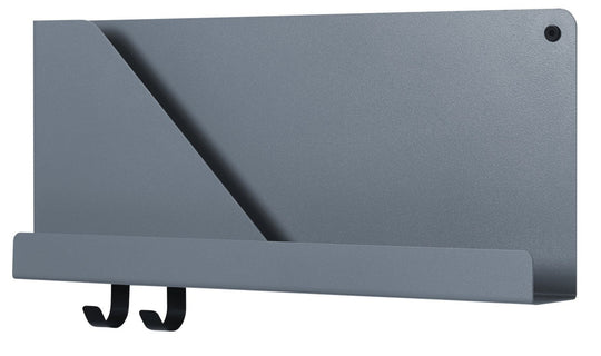 Folded Shelves - Muuto - Shelving - Small - Blue - Grey - HORNE