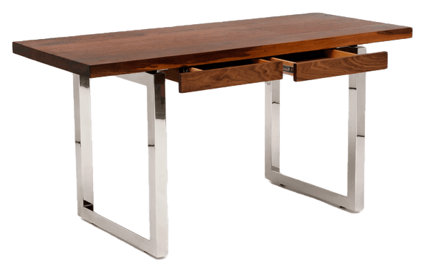 GAX 30 Writing Table - Artless - Desks - 48"W - Stainless Steel - Without Drawer - HORNE