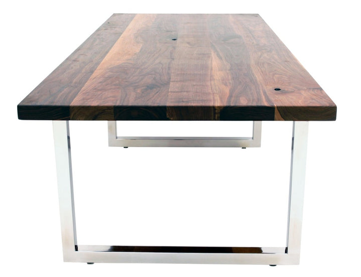 GAX 36 Dining Table - Artless - Tables + Desks - 72"W - Stainless Steel - HORNE