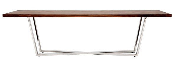 GAX X 36 Walnut Dining Table - Artless - Tables + Desks - 96" - HORNE