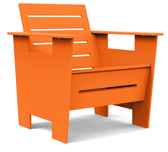 Go Lounge Chair - Loll Designs - Outdoor Furniture - Sunset Orange - HORNE