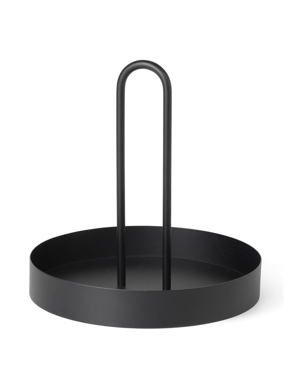 Grib Tray - Ferm Living - Storage + Organization - Black - HORNE