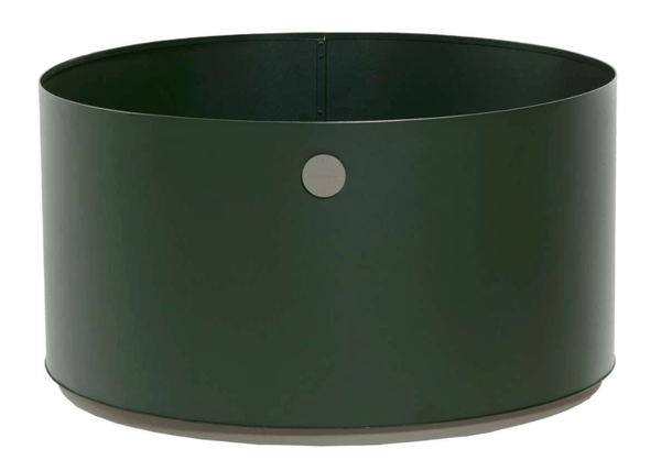 Grow Planter - Round - Cane Line - Planters - Large - Dark Green/Taupe - HORNE