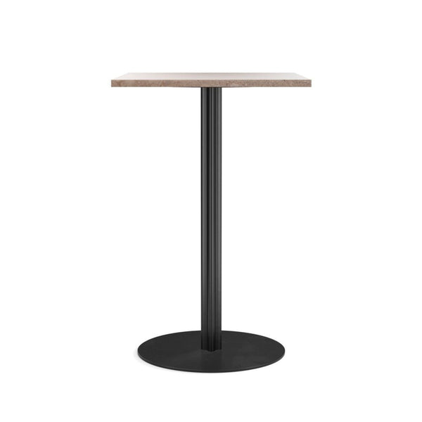 Harbour Column Counter Table - 24" x 28" - Audo Copenhagen - Tables + Desks - Sand Stone - HORNE