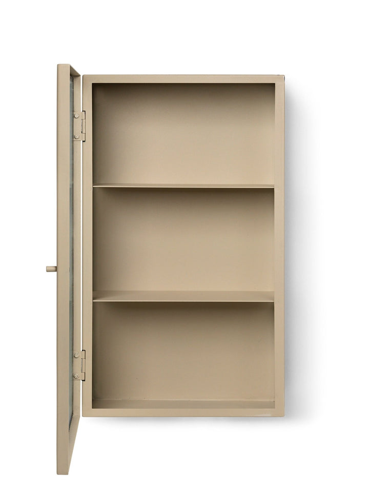 Haze Wall Cabinet - Ferm Living - Storage + Organization - Cashmere - Reeded - HORNE