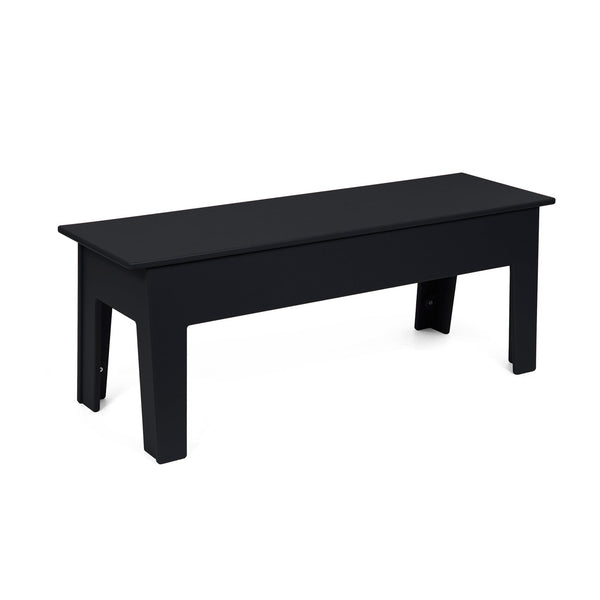 Health Club Bench - 58" - Loll Designs - Outdoor Furniture - Black - HORNE