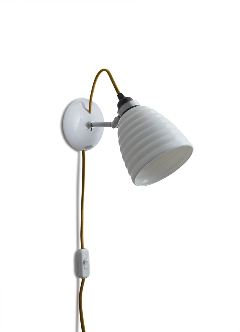 Hector Bibendum Wall - Plug, Switch, & Cable - Original BTC - Table + Task - Yellow - HORNE