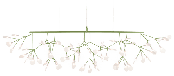 Heracleum III Linear Pendant - Moooi - Ceiling Lights - Green - HORNE