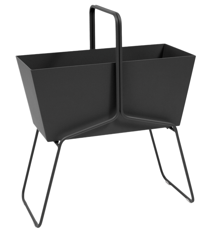 High Basket Planter - Fermob - Outdoor Furniture - Acapulco Blue - HORNE