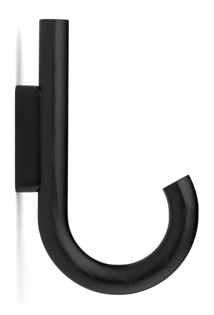 Hook Hanger - Set of 2 - Gejst - Storage + Organization - Black Oak - Black - HORNE