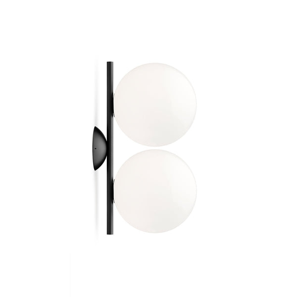 IC Ceiling Wall Light Double Glass Orb