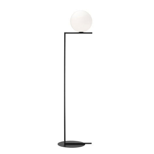 IC Dimmable Floor Lamp - Flos - Floor Lamps - F2 - 73" H - Black - HORNE