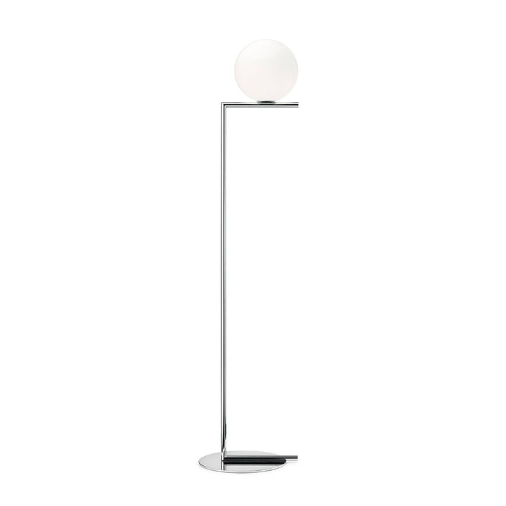 IC Dimmable Floor Lamp - Flos - Floor Lamps - F1 - 53" H - Chrome - HORNE