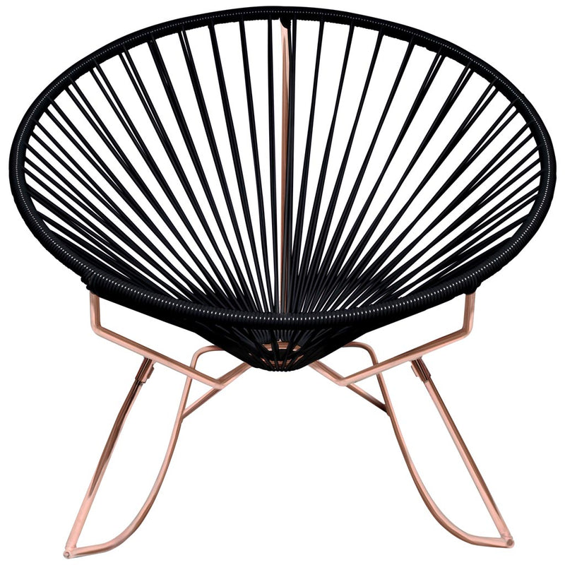 Innit Rocking Chair - Copper Base - Set of 2 - Innit Designs - Chairs - Black - HORNE