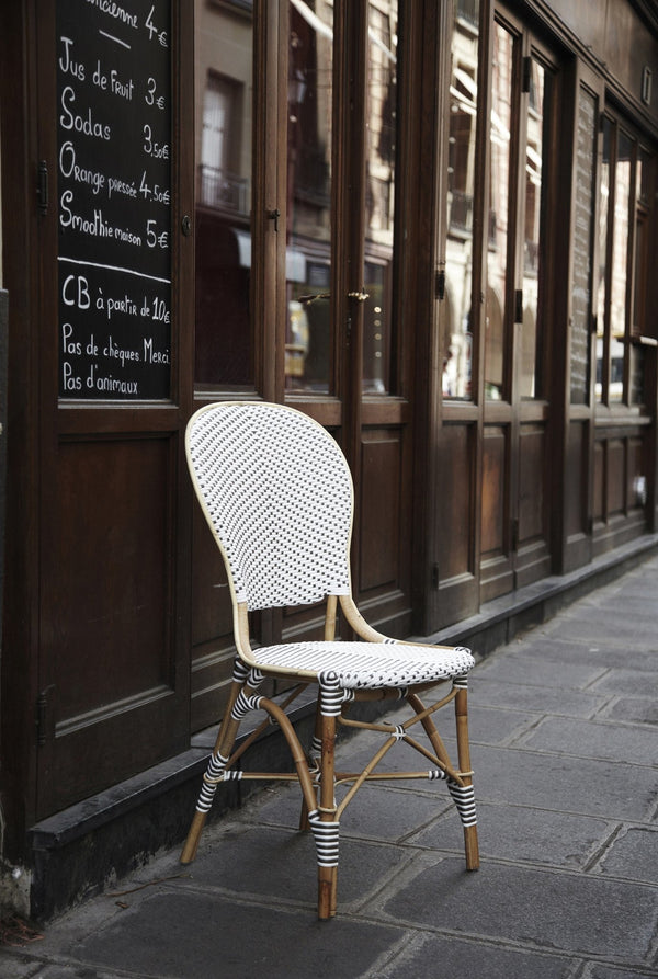 Isabell Side Chair - Sika Design - Chairs - White / Cappuccino Dots - HORNE