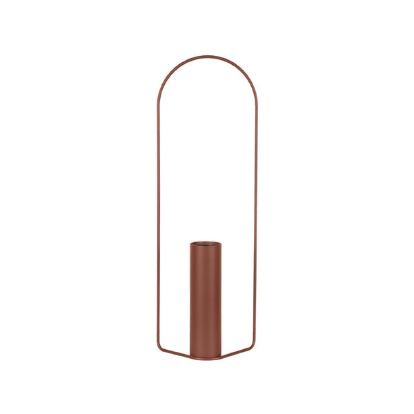 Itac Cylindrical Vase - Fermob - Vases - Red Ochre - HORNE