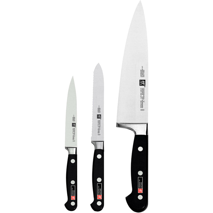 Zwilling J.A. Henckels Professional "S" - 3 Piece Starter Knife Set
