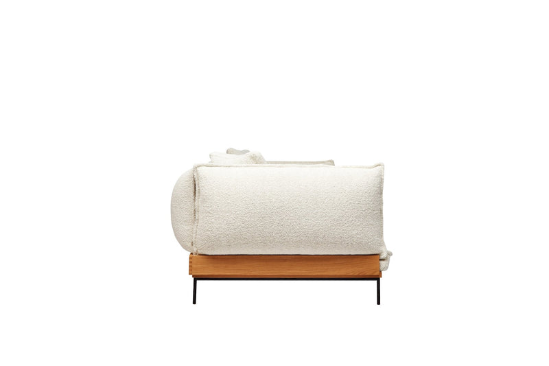 JORD Corner 1 - Seater With Armrest - Fogia - Sofas - Barnum - Sand - With Right Arm Rests - HORNE