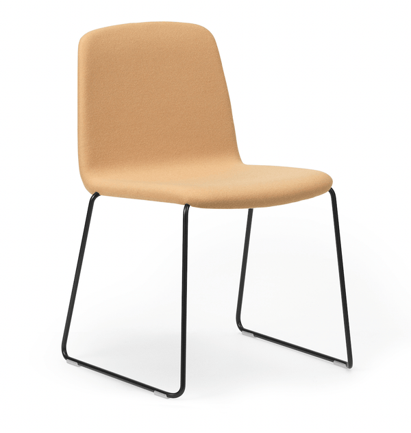 Just Chair - Upholstered - Normann Copenhagen - Chairs - Black - Ultra - Leather - 41599 - HORNE