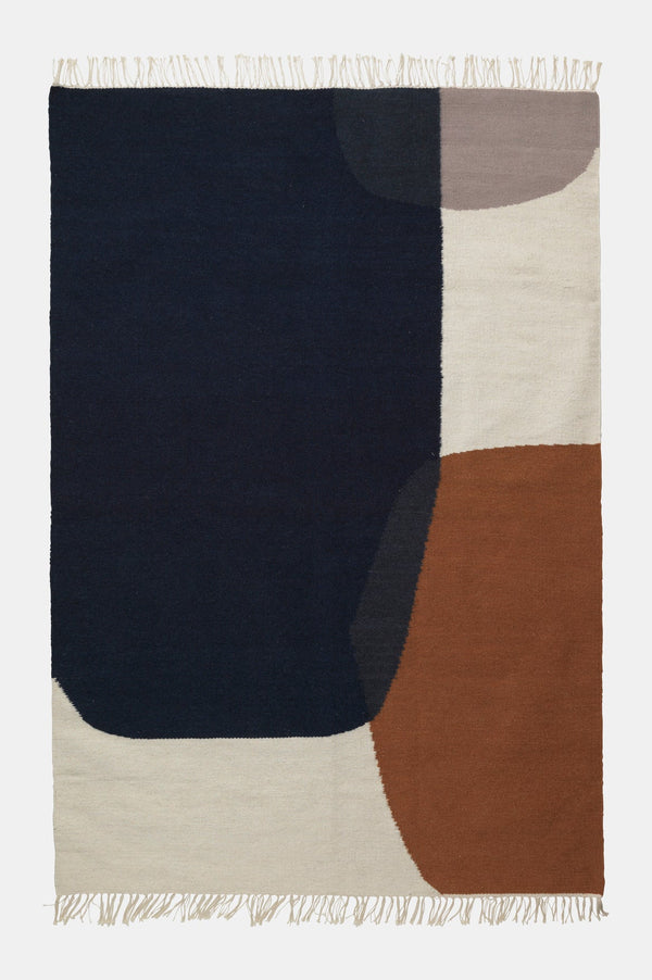 Kelim Rug - Merge - Ferm Living Rugs - Medium - HORNE