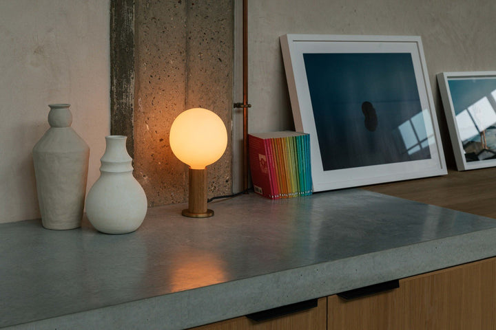 Knuckle Table Lamp - Tala - Walnut - No Bulb - HORNE