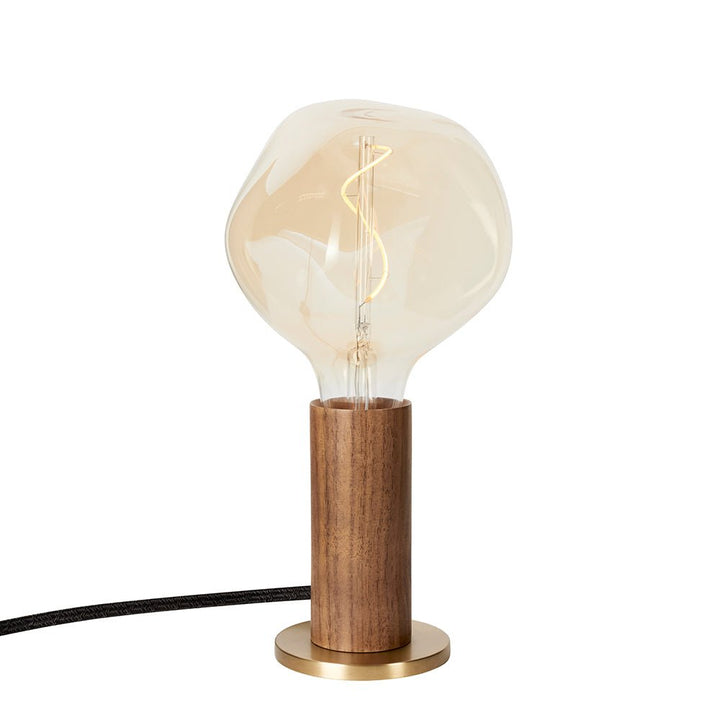 Knuckle Table Lamp - Tala - Walnut - w/ Voronoi I Bulb - HORNE