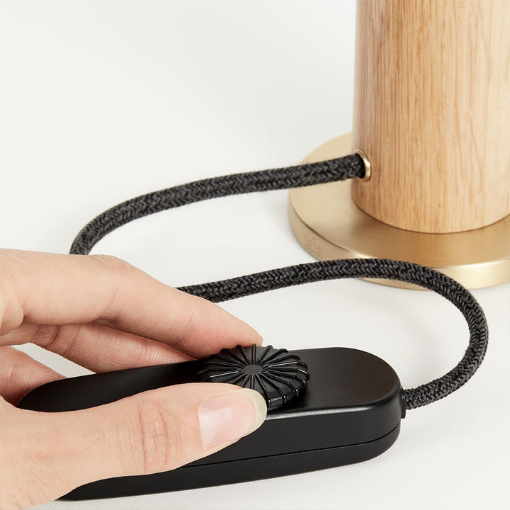Knuckle Table Lamp - Tala - Walnut - No Bulb - HORNE