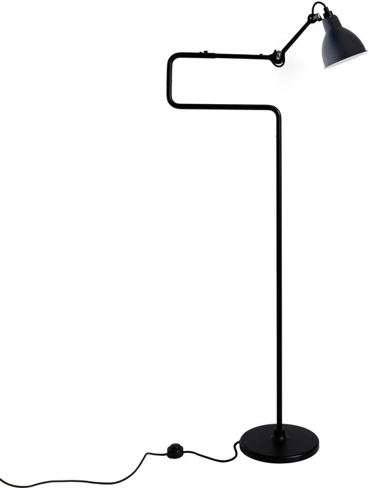 Lampe Gras N°411 Floor Lamp - DCW Editions - Floor Lamps - Blue - HORNE