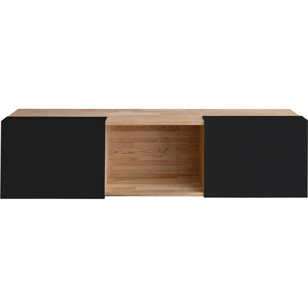 LAX 3X Wall Mounted Shelf - MASH Studios - Shelving - Black - Walnut - HORNE