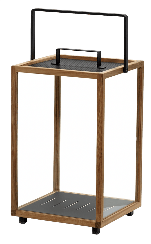 Lighthouse Lanterns - Teak - Cane Line - Candle Holders - Large - HORNE