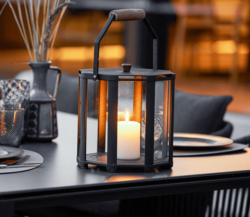 Lightlux Lantern - Cane Line - Candle Holders - Mini - HORNE