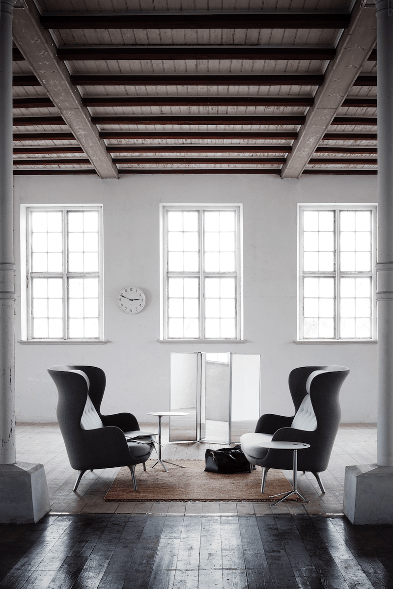 Little Friend™ Adjustable Table - Fritz Hansen - Tables + Desks - Black Laminate - Black - HORNE