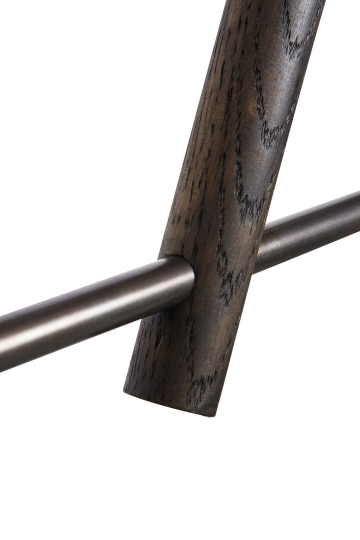Lodge Chandelier Two - Workstead - Chandeliers - Natural Oak - Hewn Brass - HORNE