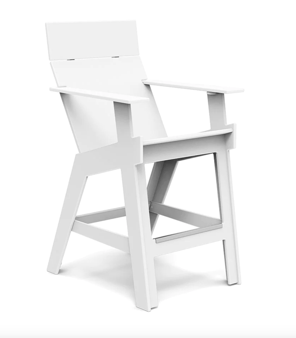 Lollygagger Hi - Rise Chair - Loll Designs - Outdoor Furniture - Cloud White - HORNE