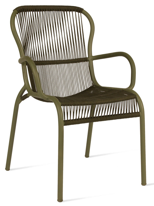 Loop Dining Chair - Vincent Sheppard - Outdoor Furniture - Moss - HORNE