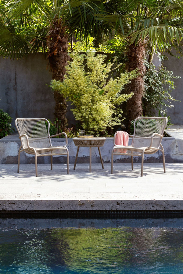 Loop Side Table - Vincent Sheppard - Outdoor Furniture - Indigo - HORNE